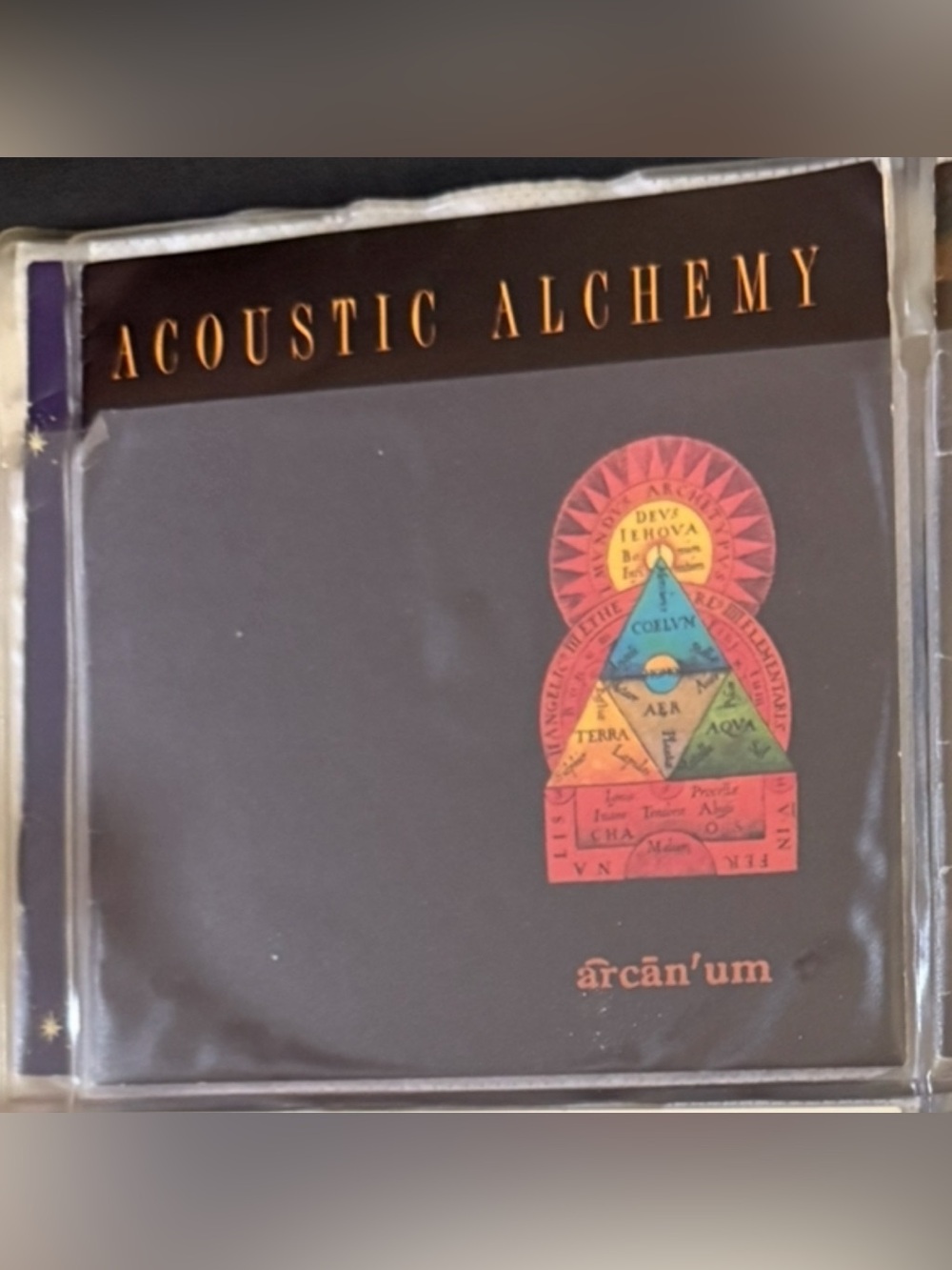 Acoustic Alchemy - Arcanum CD and Insert Only